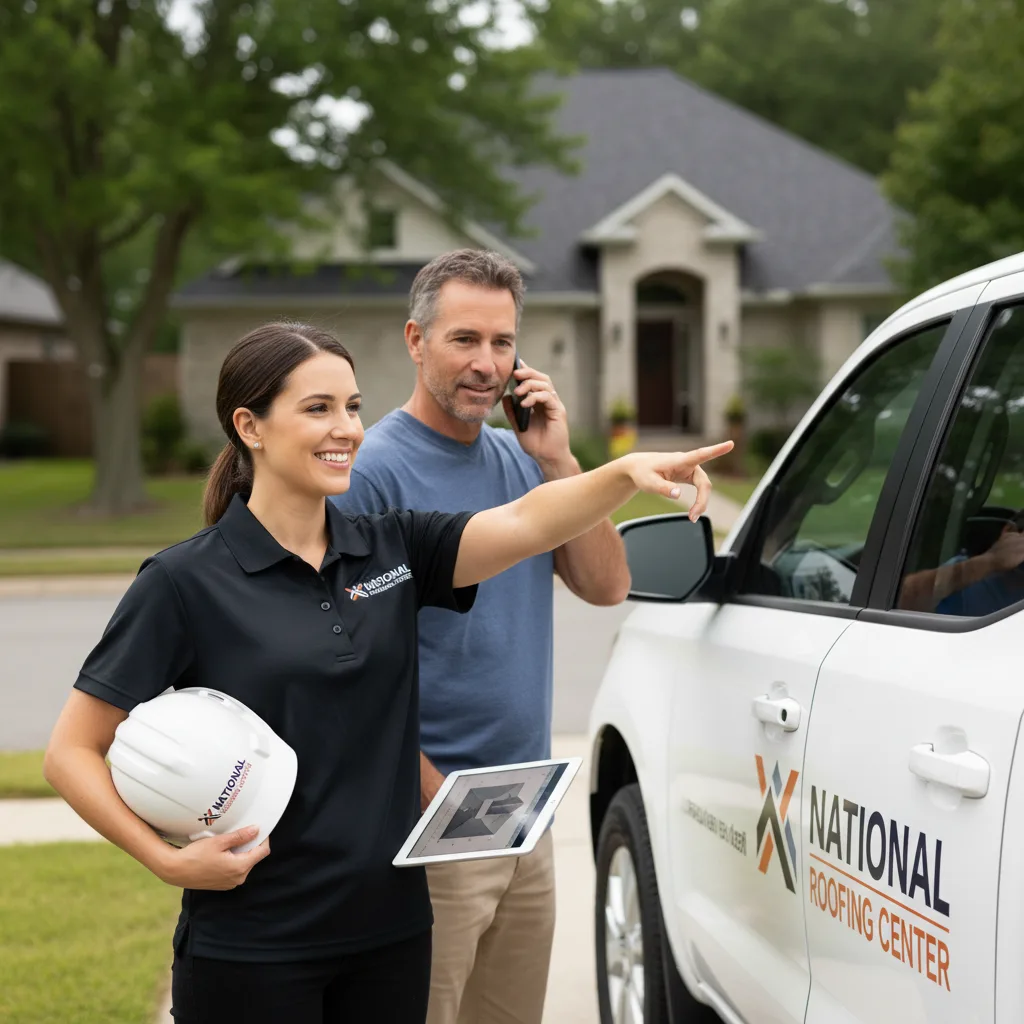National Roofing Center customer support in Holstein